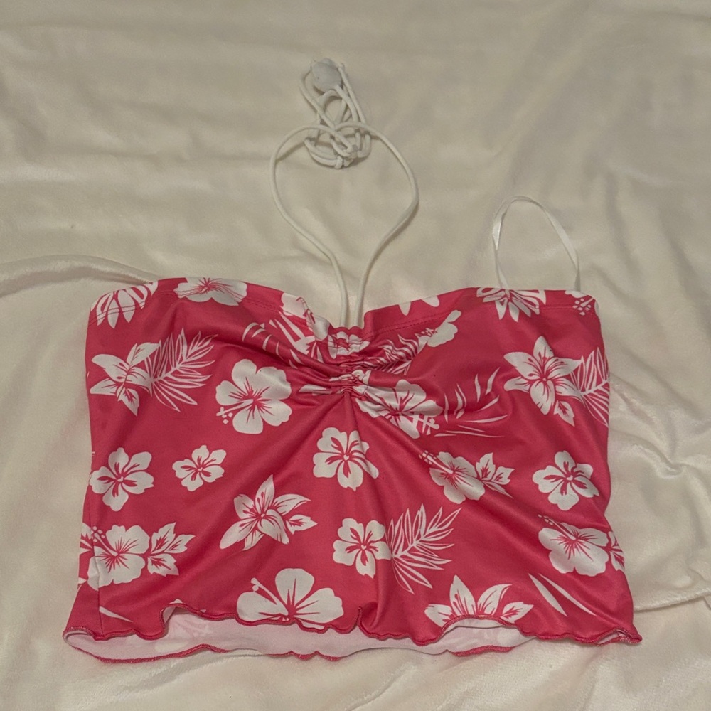 SHEIN Pink Floral Camisole